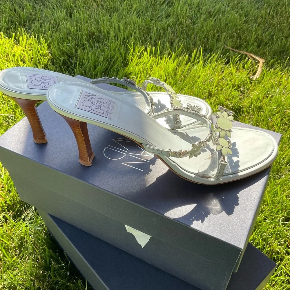 Joan & David Reef Sandal Blue Leather - Picture 7 of 10
